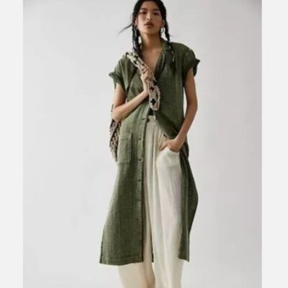 Free People Almeda Maxi Long Dress S - Picture 2 of 4